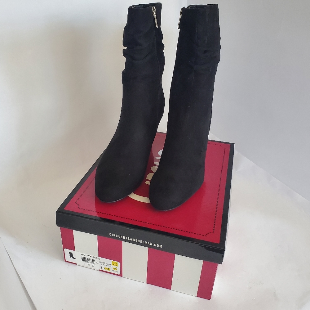 Circus by Sam Edelman Willow 10 Black Boots